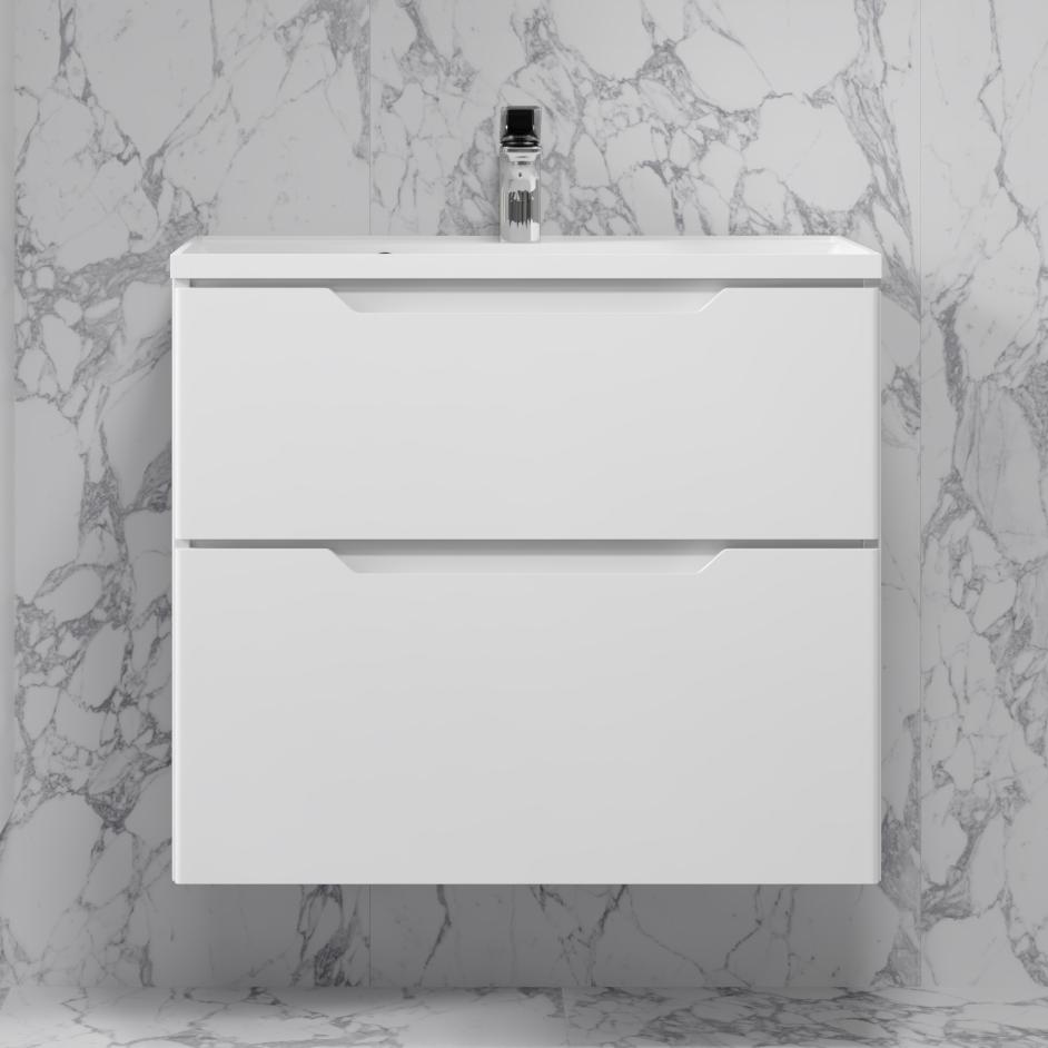 Тумба Slide 65 подвесная белая