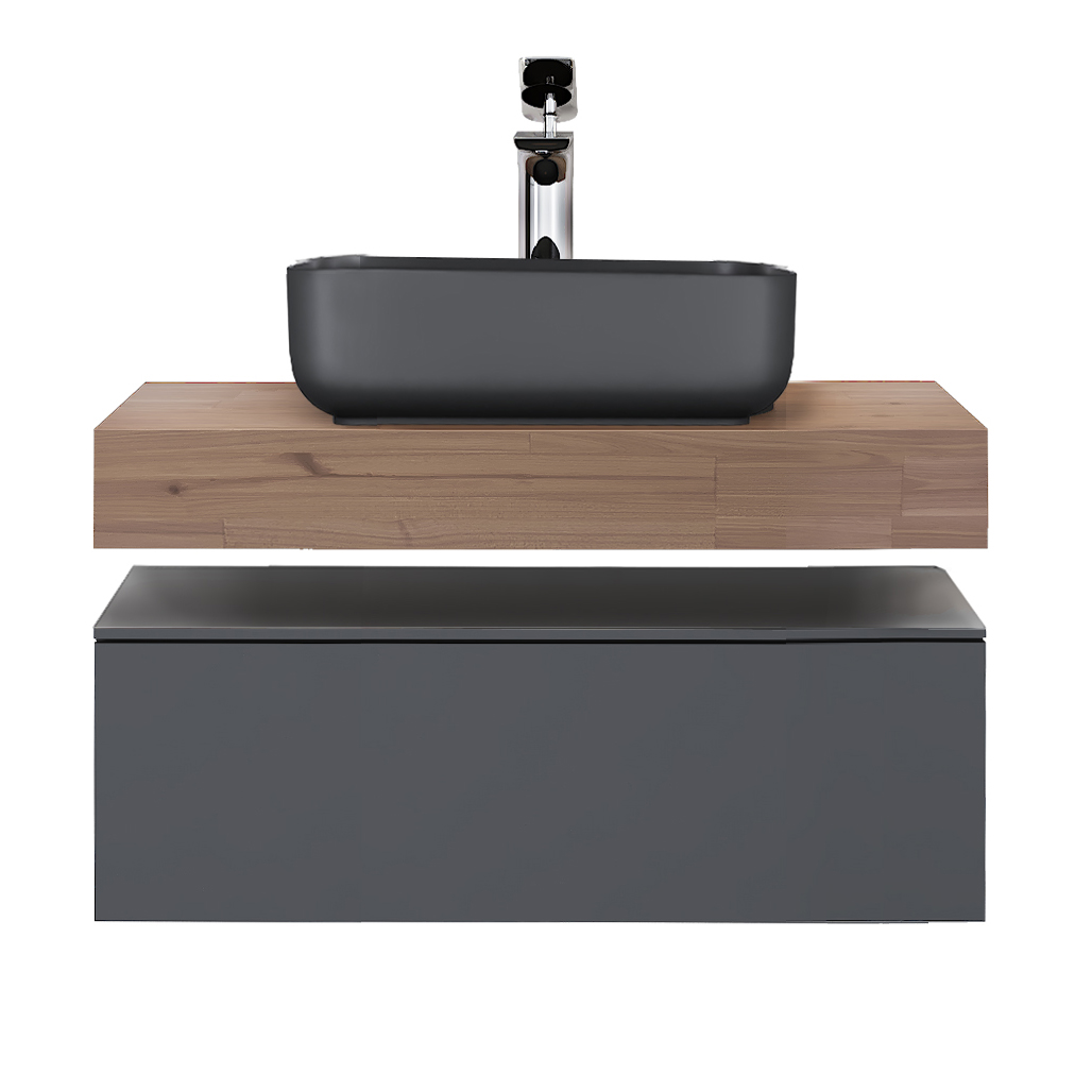 Тумба Modulare 80 подвесная антрацит