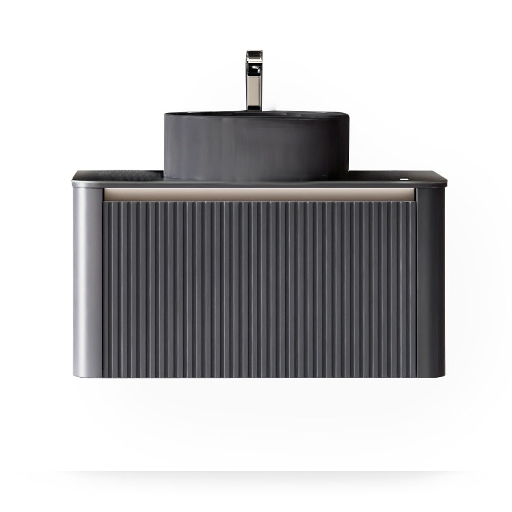 Тумба Lumino 80 подвесная антрацит