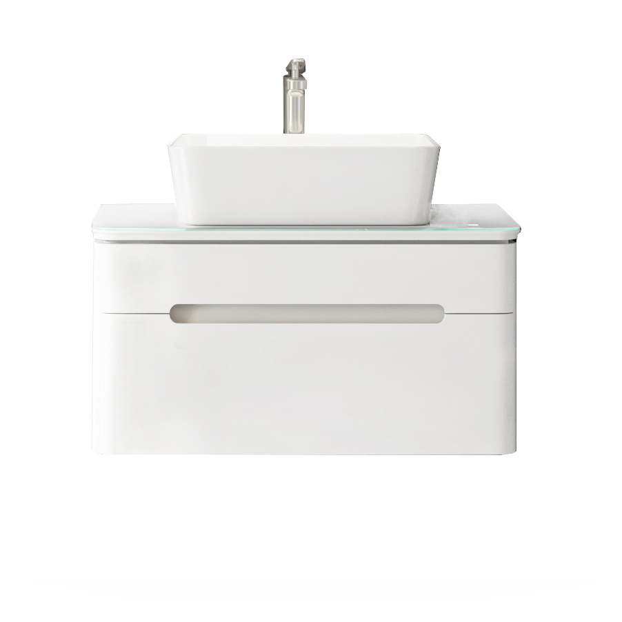 Тумба Shine 75 подвесная белая