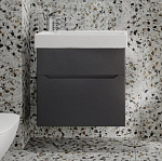Тумба Folk 65 подвесная Антрацит