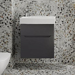 Тумба Folk 55 подвесная Антрацит