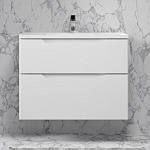 Тумба Slide 75 подвесная белая