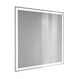 Зеркало Slide 80 с подсветкой и часами