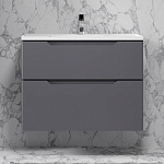 Тумба Slide 75 подвесная, антрацит