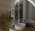 Зеркало-пенал Solis new 34 с подсветкой